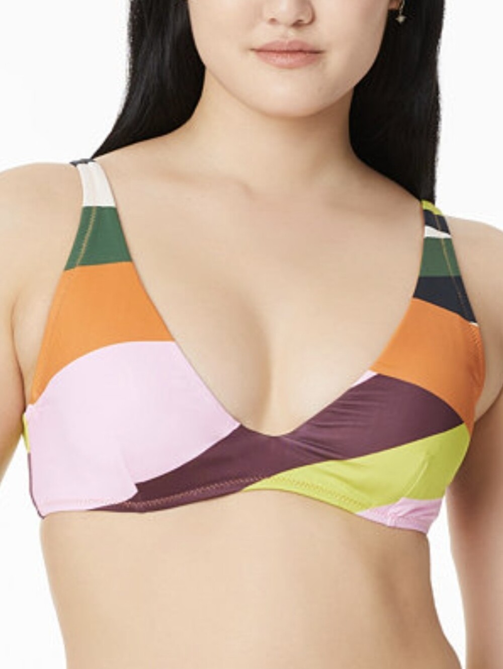 Sanctuary Float On Plunging Bikini Top
